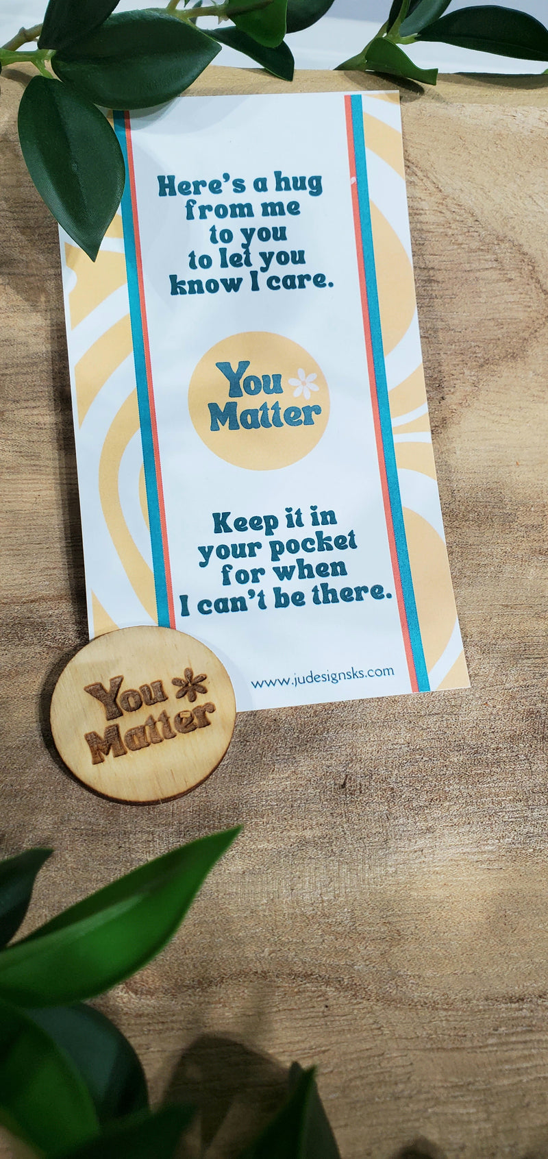Pocket Hug Token | Thinking of You Gift | Gift of Encouragement
