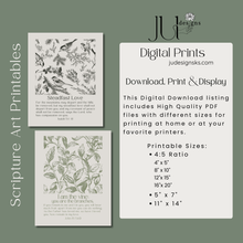 Load image into Gallery viewer, I Am the Vine & Steadfast Love Printables