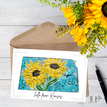 Load image into Gallery viewer, Prairie Sunflower Dreams - Greeting Card