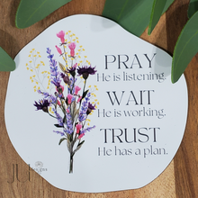 Load image into Gallery viewer, Pray-Wait-Trust Magnet