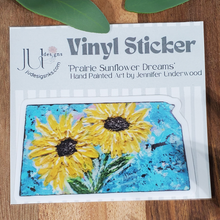 Load image into Gallery viewer, Prairie Sunflower Dreams - Vinyl Sticker