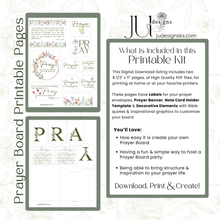 Load image into Gallery viewer, Prayer Board Printable Kit