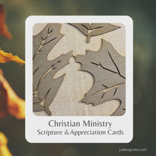 Load and play video in Gallery viewer, Christian Ministry Appreciation Card set - JU Designs