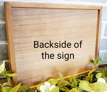 Load image into Gallery viewer, Personalized Family Tree Framed Wood Sign