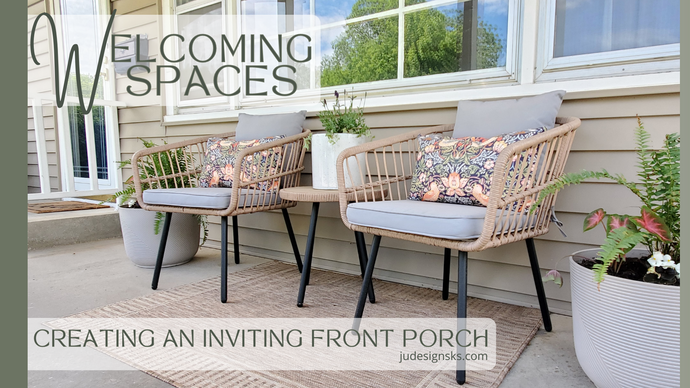 Welcoming Spaces: Creating a Simple and Inviting Front Porch
