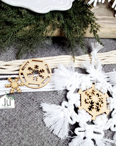 DIY Macrame Snowflake Kit | DIY Ornament
