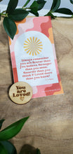 Load image into Gallery viewer, Pocket Hug Token | Thinking of You Gift | Gift of Encouragement
