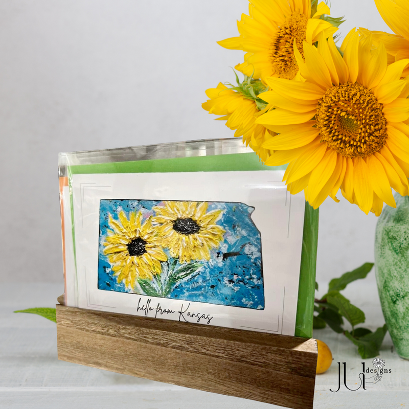Prairie Sunflower Dreams - Greeting Card
