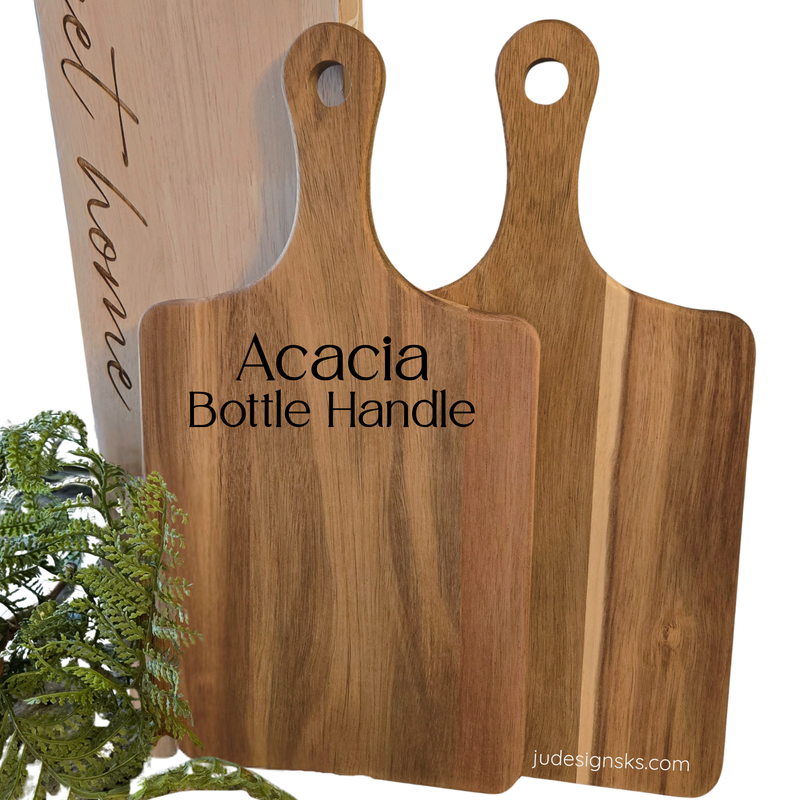 Handwritten Engraved Recipe Cutting Board