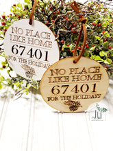 Load image into Gallery viewer, Zip Code Christmas Ornaments
