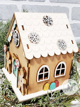 Load image into Gallery viewer, DIY Kit - Wood Gingerbread House

