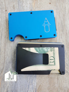 Personalized Slim Metal Wallet