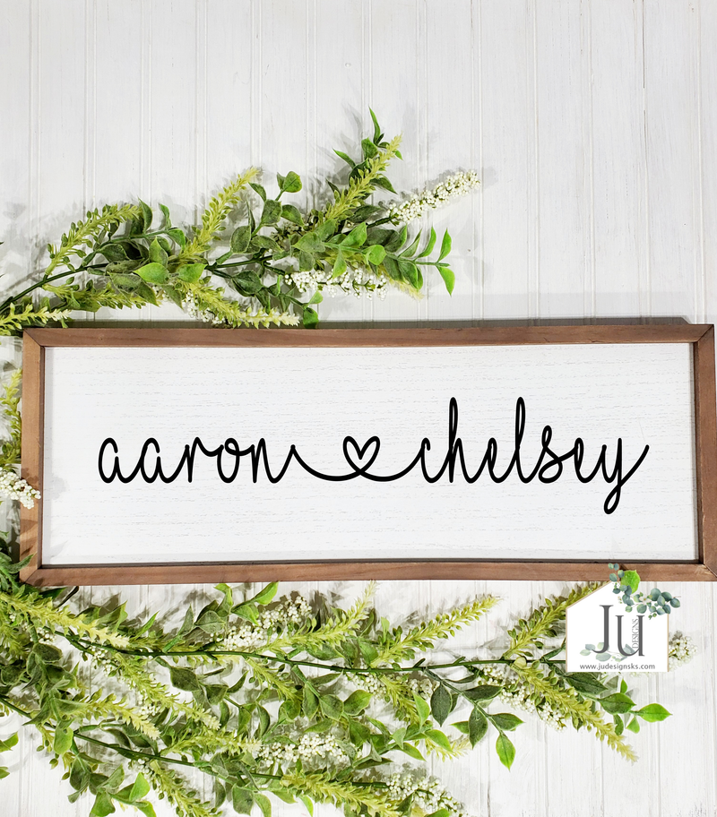 Personalized First Name Signs